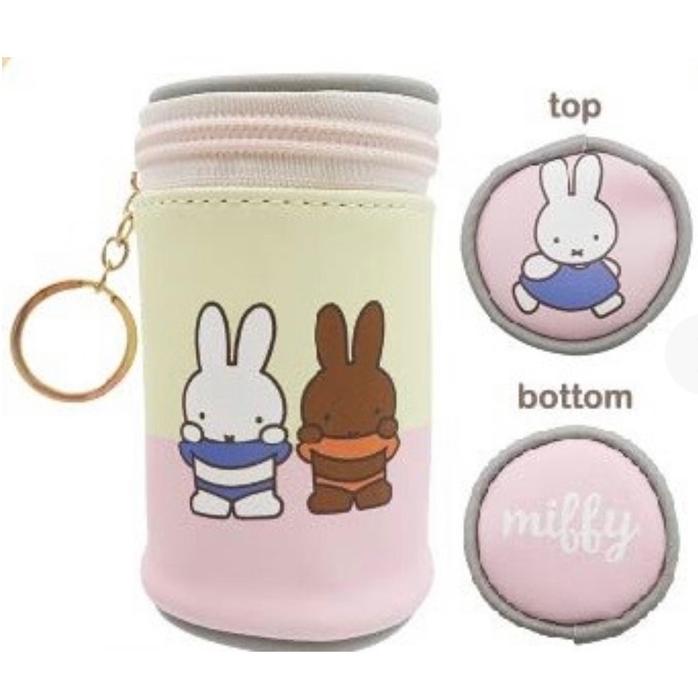 MIFFY-Imported (NWT) Mini Zipped Faux Leather Pouch - Picture 12 of 12